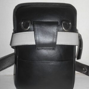 Urban Edge Multi-Way Leather Tech Pouch