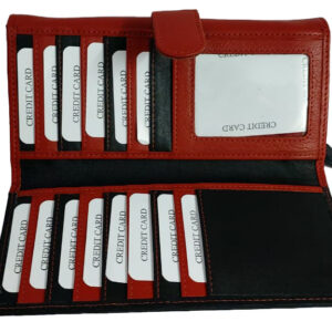 Fine Milled Nappa Leather Clutch Wallet