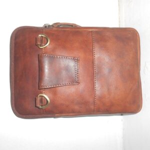 Heritage Full-Grain Leather Multipurpose Pouch (Vertical EDC Organizer)